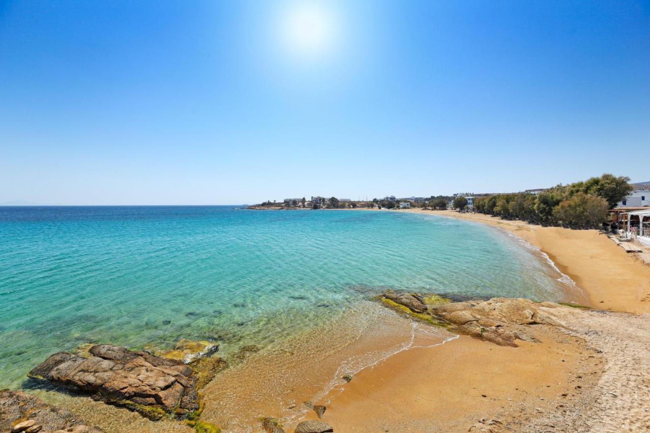 Lägenhet på 50 m² i Logaras - Pounda Beach, med 2 sovrum och 1 badrum  Piso Livadi Exteriör bild