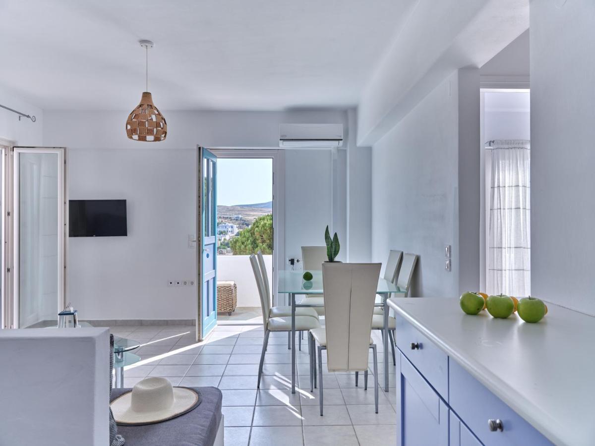 Lägenhet på 50 m² i Logaras - Pounda Beach, med 2 sovrum och 1 badrum  Piso Livadi Exteriör bild